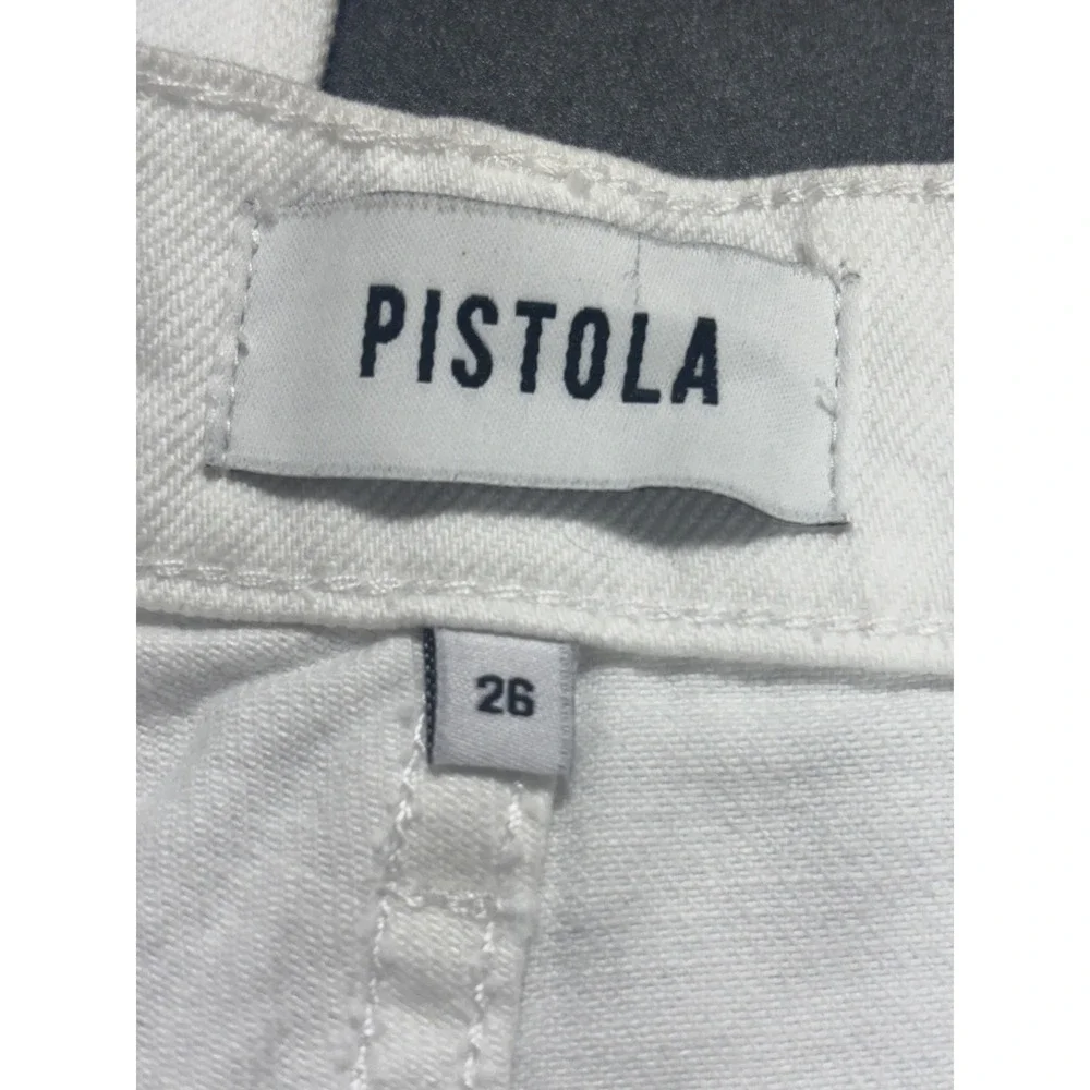 Pistola‎ NEW Monroe Crop High Rise Cigarette Jeans Monet Vintage Blue Size 26